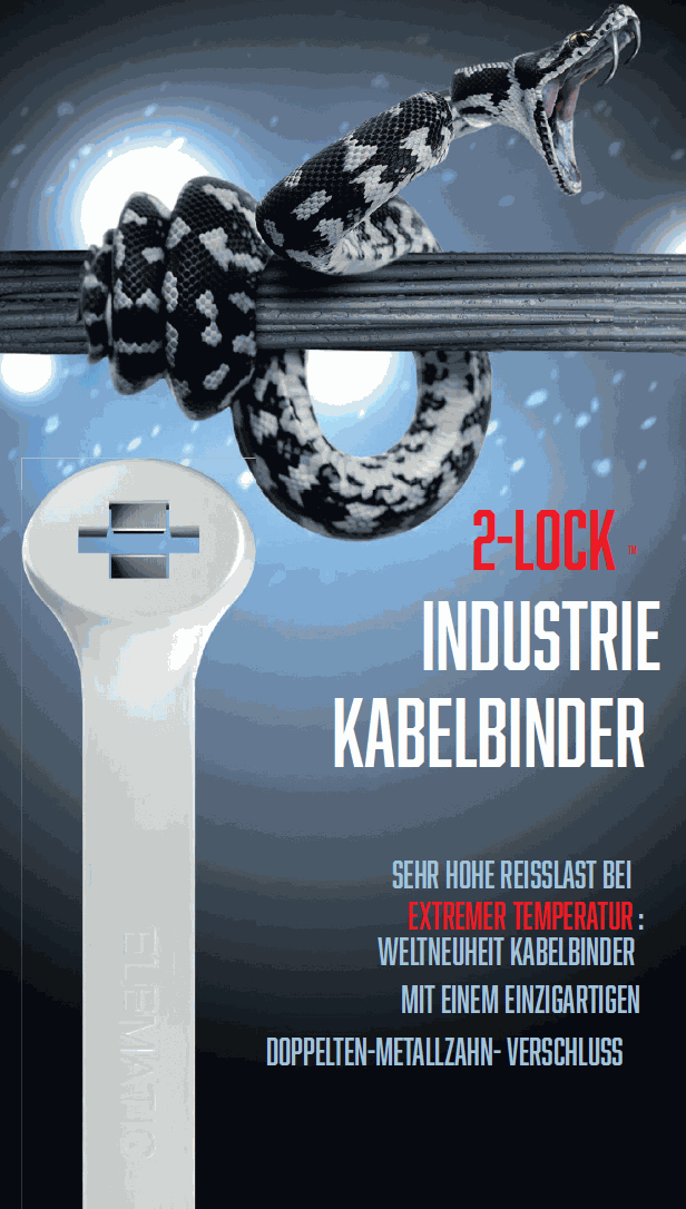2-LOCK Industrie Kabelbinder